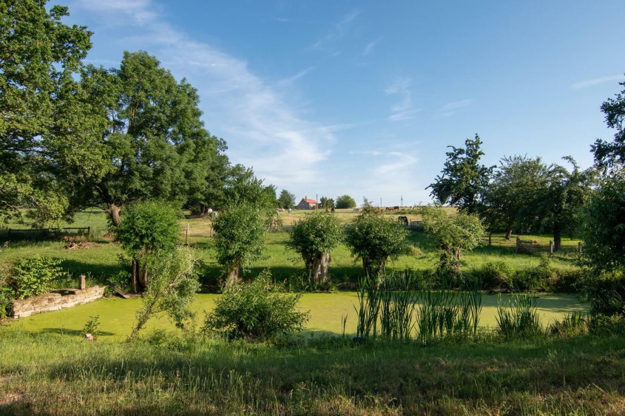 Ferienhaus Goermer Mit Wasserbett Schmölln Exteriör bild